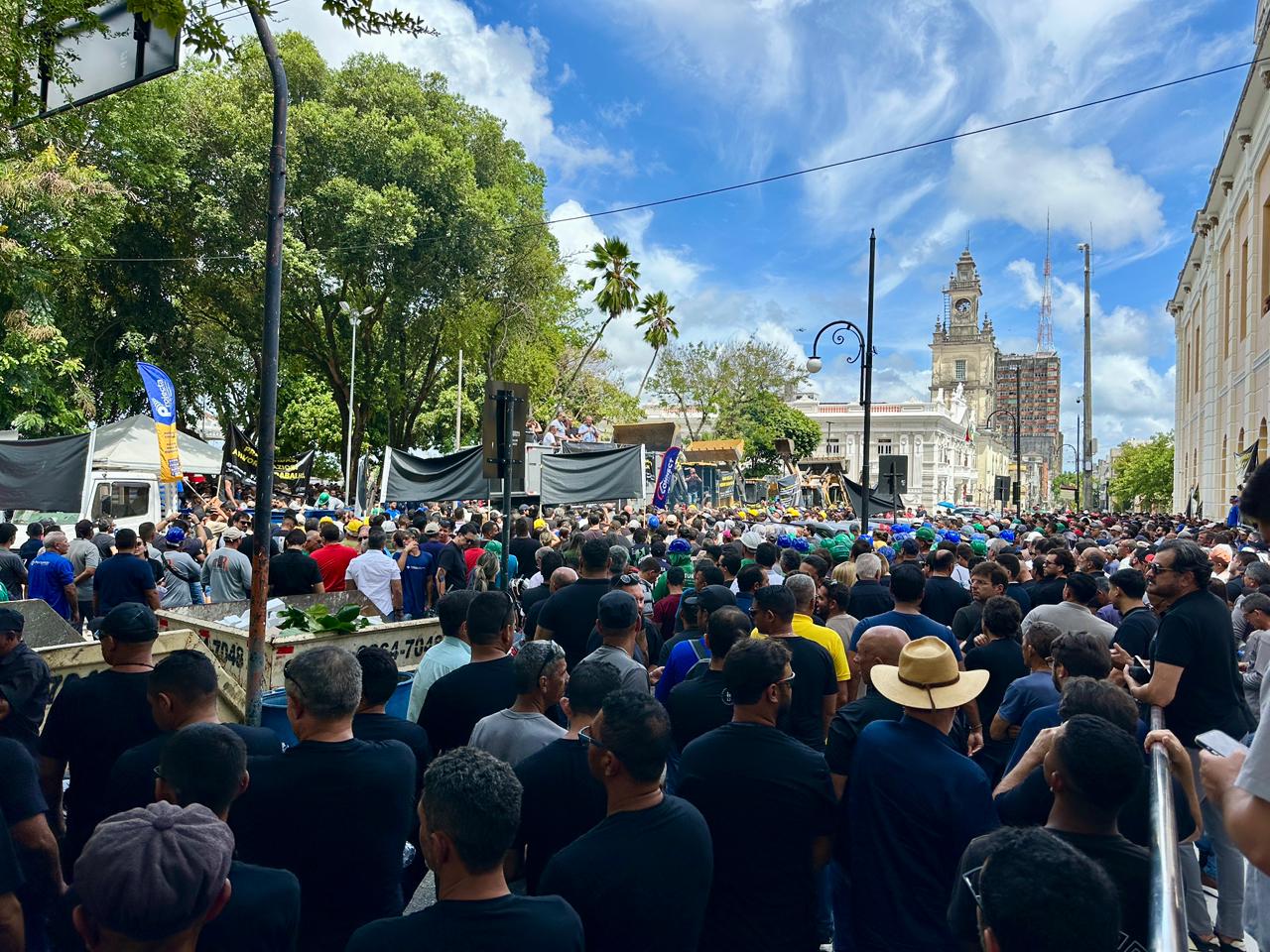 Manifestação Sinduscon João Pessoa